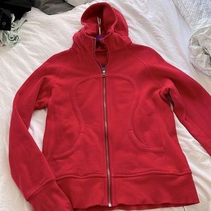 COPY - Lululemon Scuba Jacket Red | Size 6